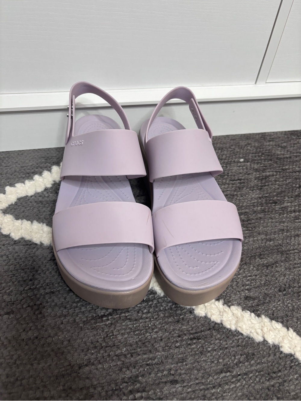 Crocs Women’s Lavender Platform Sandal